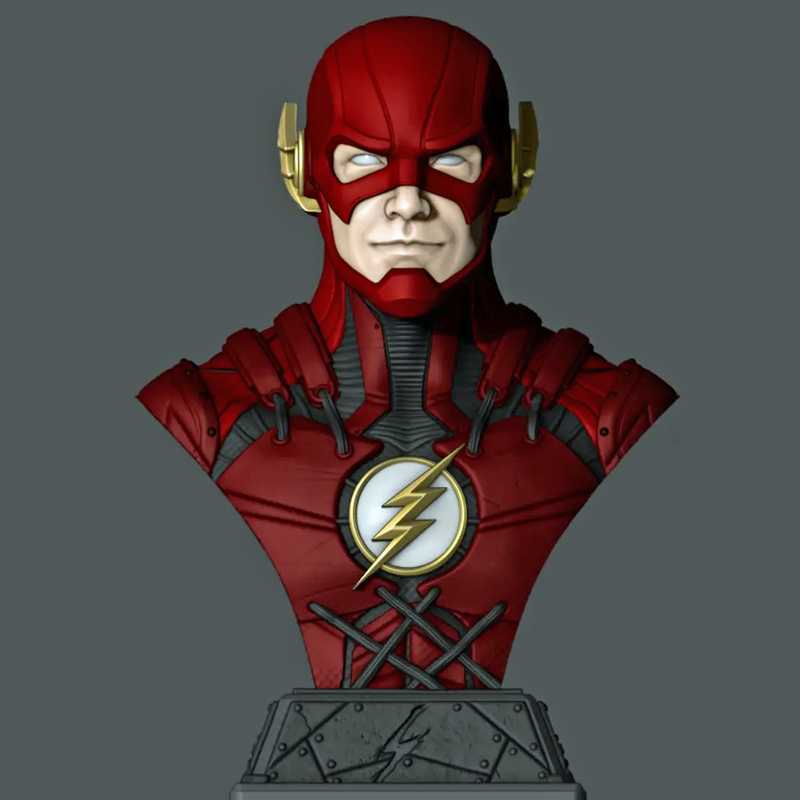 The Flash Bust | 3D Printer Model Files