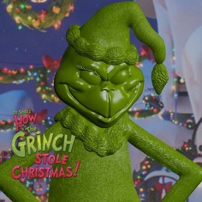 The Grinch | How the Grinch Stole Christmas | 3D Printer Model Files
