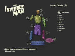 The Invisible Man | Classic Movie Monsters | 3D Printer Model Files