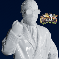 The Invisible Man | Claude Rains | Classic Movie Monsters | 3D Printer Model Files