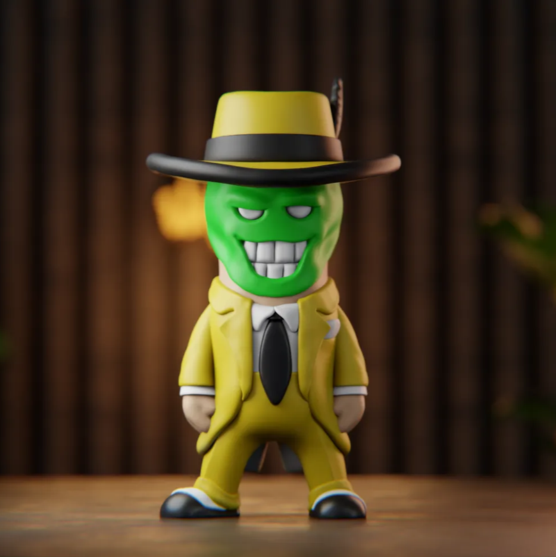 The Mask Mini Figure | 3D Printer Model Files