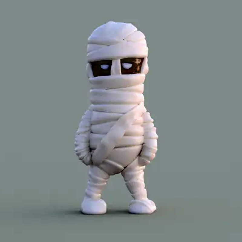 The Mummy Mini Figures | 3D Printer Model Files