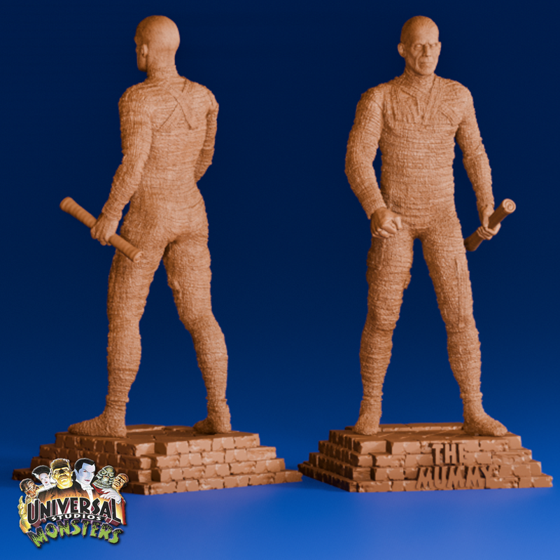 The Mummy version 2 | Classic Movie Monsters | 3D Printer Model Files