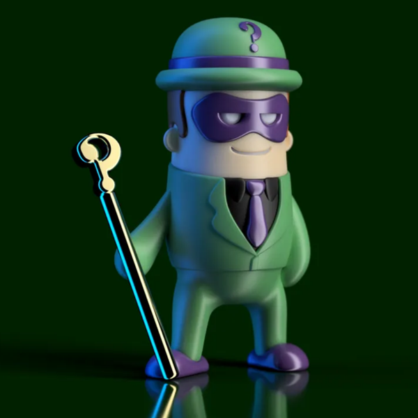 The Riddler 3d Print File The Riddler | Batman | 3D Printer Model Files