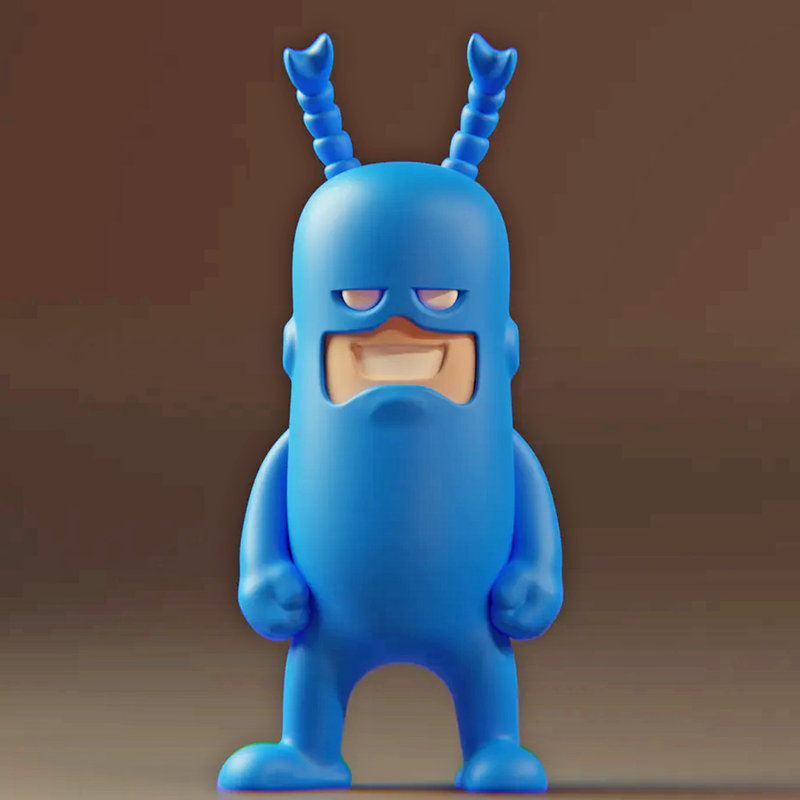 The Tick Mini Figure | 3D Printer Model Files