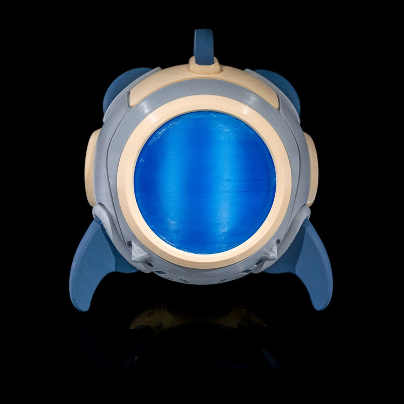 Tiny Spacecraft Lamp  | 3D Printer Model Files