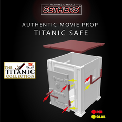 Titanic Safe | Authentic Movie Prop | 3D Printer Model Files