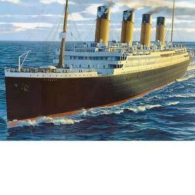 Titanic Sunset | HueForge 3D Filament Painting