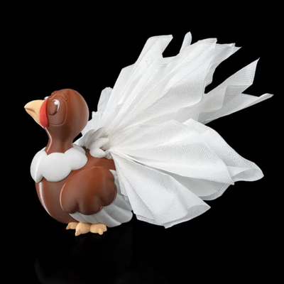 Turkey Fan | Napkin Holder | 3D Printer Model Files