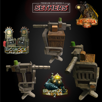 Turret | Bioshock | 3D Printer Model Files