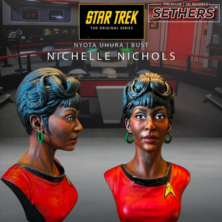 Uhura Bust | Star Trek TV Series | 3D Printing...