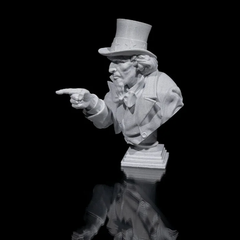 Uncle Sam Bust | 3D Printer Model Files