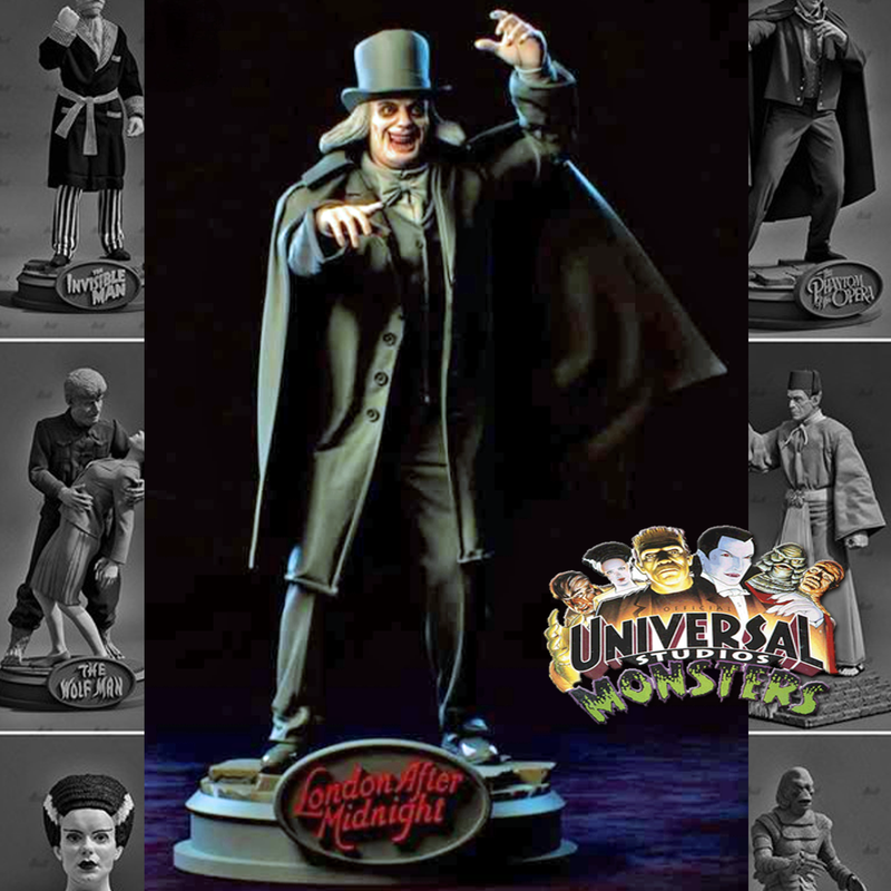 London After Midnight | Lon Chaney, Sr. | Classic Movie Monsters | 3D Printer Model Files