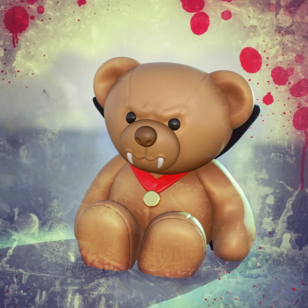 Vampire Teddy Bear | 3D Printer Model Files