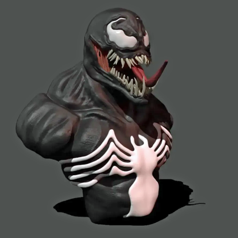 Venom Bust | 3D Printer Model Files