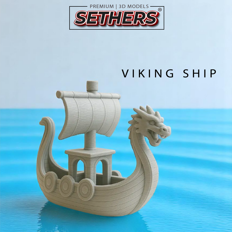 Viking Ship | Best 3D Printer Model Files at Sethers