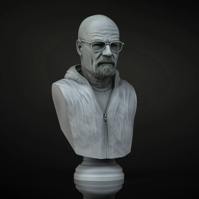 Walter White Bust | Breaking Bad | 3D Printer Model Files