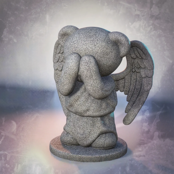 Weeping Angel Teddy Bear | 3D Printer Model Files