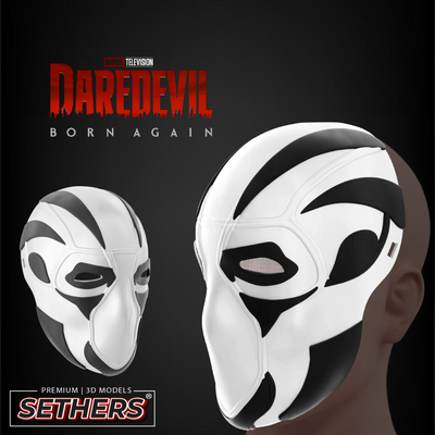 White Tiger | Daredevil Born Again | Mask Cosplay | 3D Printer Model Files