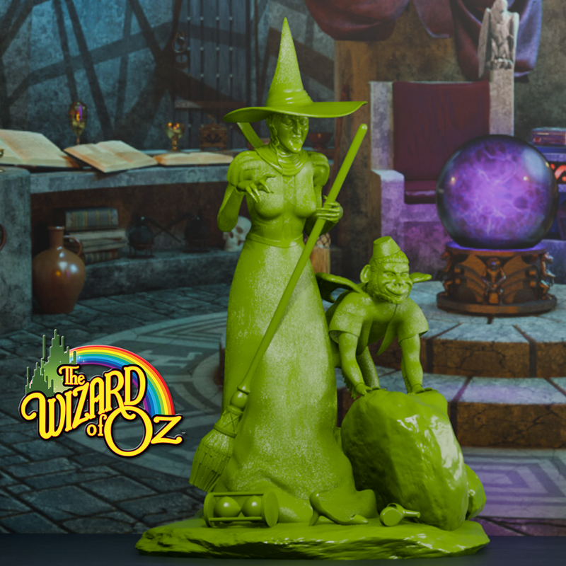 Wicked Witch | Margaret Hamilton | Wizard of Oz | 3D Printer Model Files