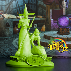 Wicked Witch v2 | Margaret Hamilton | Wizard of Oz | 3D Printer Model Files