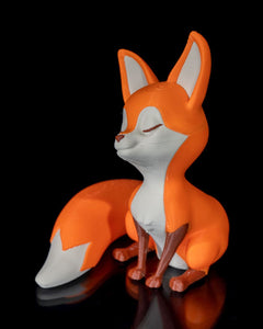 Wise Fox Bookend | 3D Printer Model Files