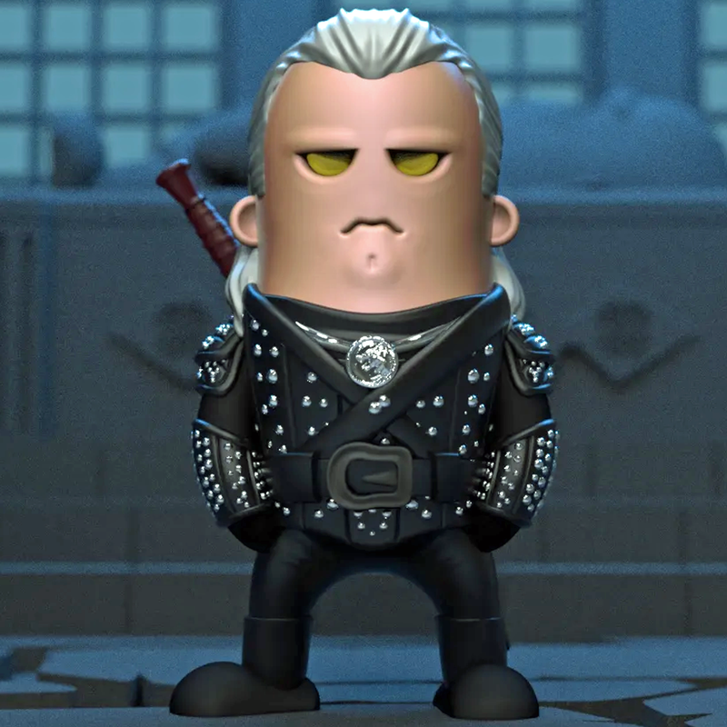 Witcher Mini Figure | 3D Printer Model Files