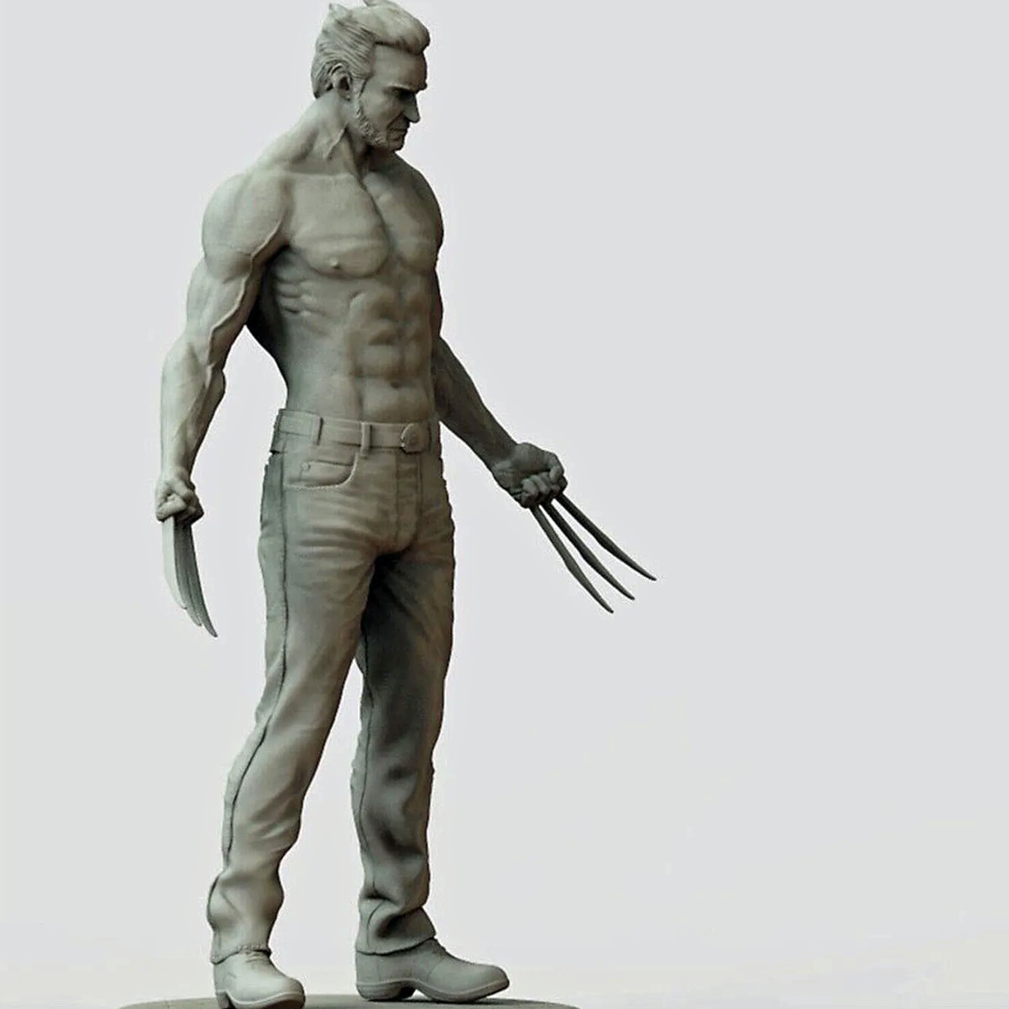 Wolverine Bmp File Wolverine Statue | 3D Printer Model Files