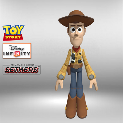 Woody | Disney Infinity | 3D Printer Model Files