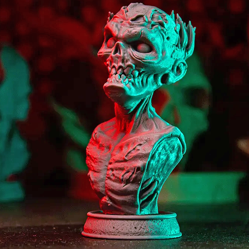 Zombie Bust | 3D Printer Model Files